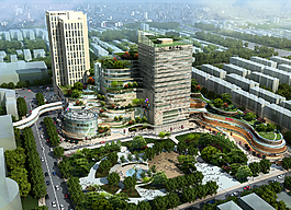 建筑鳥瞰圖圖片