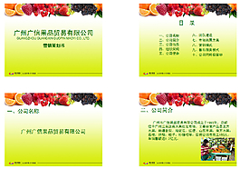 企業(yè)清新PPT