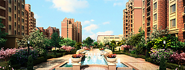 景观水池图片