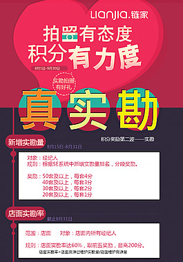 鏈家實(shí)勘積分獎(jiǎng)勵(lì)