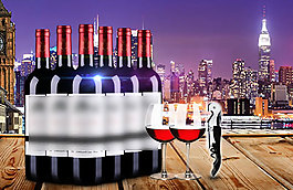 淘宝淘金币红酒主图