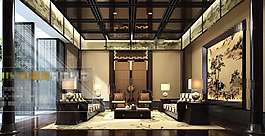 華麗空間3D模型素材
