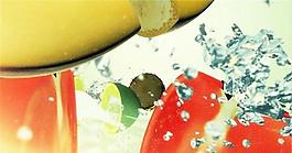 美食水果蔬菜類電視欄目包裝AE
