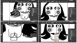 人物漫畫視頻素材