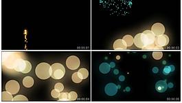 夢(mèng)幻光斑視頻素材