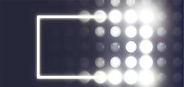 超炫LED光源動畫背景與字幕AE模板