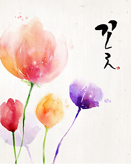 浪漫花紋
