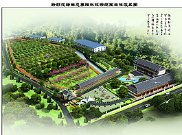 農(nóng)莊效果圖圖片