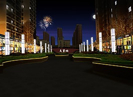 夜景效果圖設計
