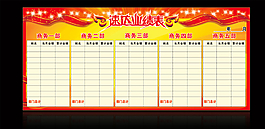 公司銷售業(yè)績墻圖片