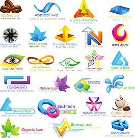 3D立體標志設計圖片