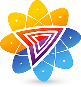 扁平化盾牌標(biāo)志圖片