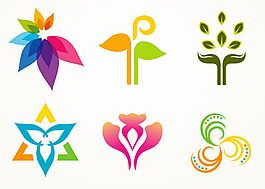 鮮花logo設(shè)計(jì)