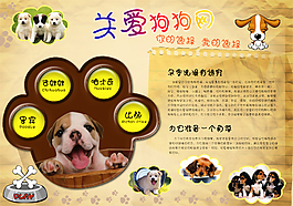 宠物狗狗网页设计