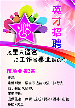 招聘海報(bào)