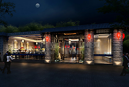 現(xiàn)代風格餐廳效果圖圖片