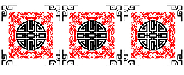 櫥窗花型時尚紋路