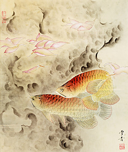 龔雪青工筆花鳥高清圖