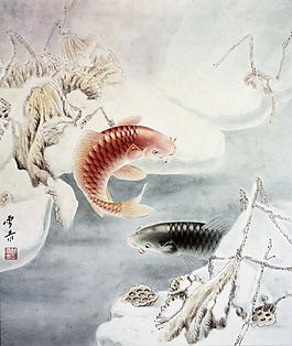 龔雪青工筆花鳥高清圖