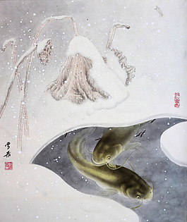 龔雪青工筆花鳥高清圖