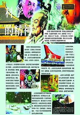 校園文化展板