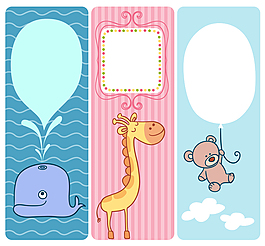 卡通動(dòng)物banner