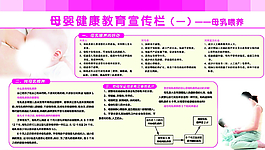 妇幼保健展板图片