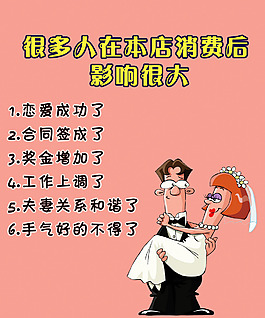 美容院海報