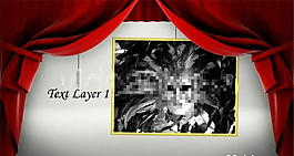 劇場場景相冊AE模板