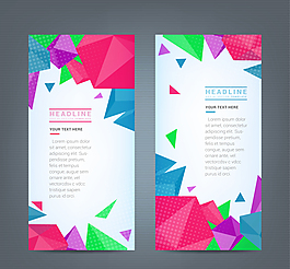 幾何形商務背景