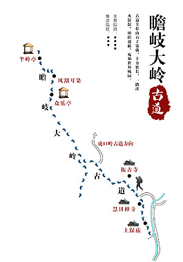 景區(qū)示意圖