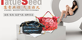 時(shí)尚女包海報(bào)