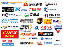龍邦    快遞行業logo