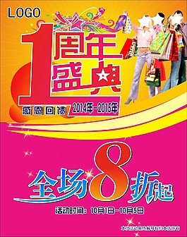 1周年