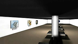 3D三維空間效果展廳AE模板