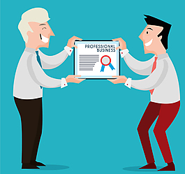 發(fā)獎狀的人物