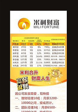 金融展架