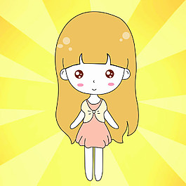 可愛女孩