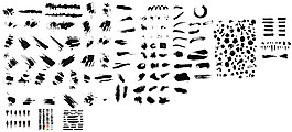 字體筆刷