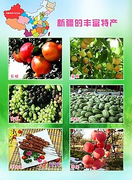 豐富的地方特產