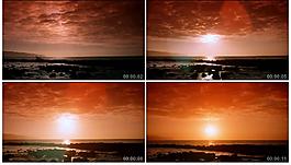 海上日落實(shí)拍視頻