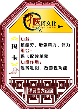 中藥吊牌 吊旗圖片