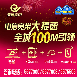 電信寬帶提速圖片