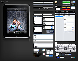 iPad网页创意设计