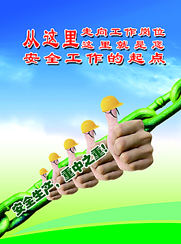 安全展板图片