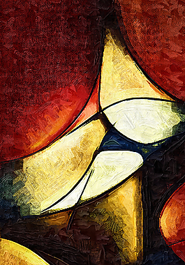 抽象裝飾畫圖片