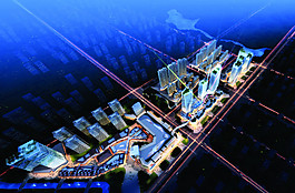 夜景效果图图片