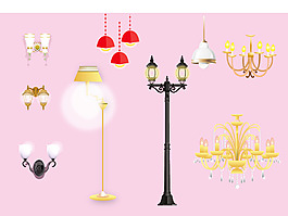 各種歐式燈具