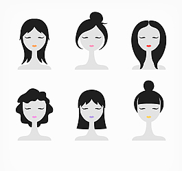 閉眼女子頭像
