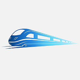 藍色動車標志